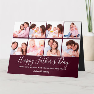 Carte cadeau de Fête des pères de collection photo