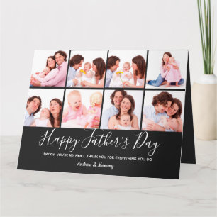 Carte cadeau de Fête des pères de collection photo