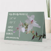 CARTE CADEAU DE FLEURS JOURNALIÈRE FILLE (Devant)