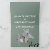 CARTE CADEAU DE FLEURS JOURNALIÈRE FILLE (Intérieur)