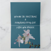 CARTE CADEAU DE FLEURS JOURNALIÈRE FILLE (Intérieur)