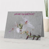 CARTE CADEAU DE FLEURS JOURNALIÈRE FILLE (Dos)