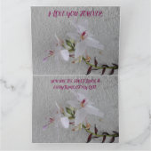 CARTE CADEAU DE FLEURS JOURNALIÈRE FILLE (Intérieur)