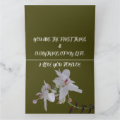 CARTE CADEAU DE FLEURS JOURNALIÈRE FILLE (Intérieur)