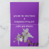 CARTE CADEAU DE FLEURS JOURNALIÈRE FILLE (Intérieur)