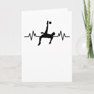 Carte Cadeau de football Battement de coeur de l'équipe
