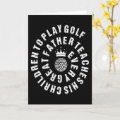 Carte Cadeau de golf Coach (Fleur jaune)