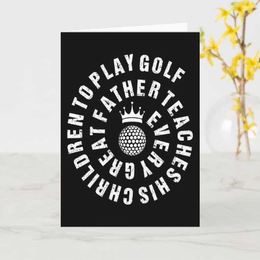 Carte Cadeau de golf Coach (Fleur jaune)