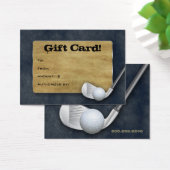 Carte cadeau de golf - Fête des pères Blue Denim (Bureau)