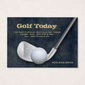 Carte cadeau de golf - Fête des pères Blue Denim (Dos)
