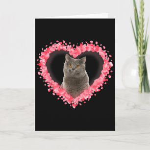 Carte Cadeau de la Saint-Valentin en forme de coeur pour