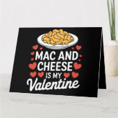 Carte Cadeau de la Saint-Valentin Mac And Cheese pour am (Devant)
