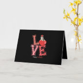 Carte Cadeau de la Saint-Valentin pour Husky | Design de (Fleur jaune)