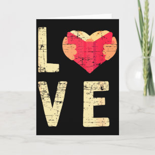 Carte Cadeau de la Saint-Valentin pour lecteur de livres