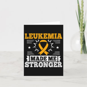 Carte Cadeau De Leucémie Aiguë Pour Les Patients De Leuc