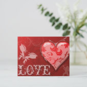 Carte cadeau de Love valentine (Debout devant)