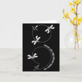 Carte Cadeau de lutte fière de combat de prévention de l (Fleur jaune)