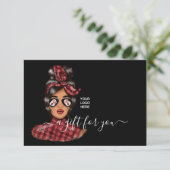 Carte Cadeau de Noël (Debout devant)