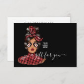 Carte Cadeau de Noël (Devant / Derrière)