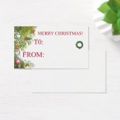 Carte cadeau de Noël (Bureau)