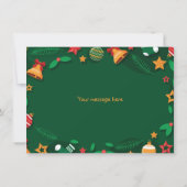 Carte cadeau de Noël (Dos)