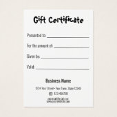 Carte cadeau de Noël amusant rouge renne à nez rou (Dos)