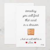 Carte cadeau de Noël d'anniversaire pour petit ami (Devant / Derrière)