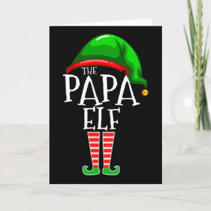 Carte Cadeau de Noël de groupe de correspondance de fami