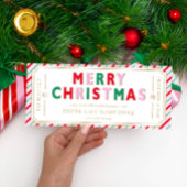 Carte cadeau de Noël Festipe