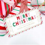 Carte cadeau de Noël Festipe