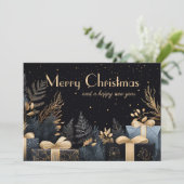 Carte cadeau de Noël Festive (Debout devant)