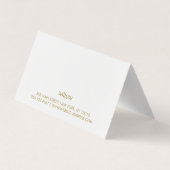 Carte cadeau de Noël Festive (Dos)