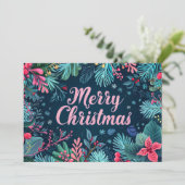 Carte cadeau de Noël Festive (Debout devant)