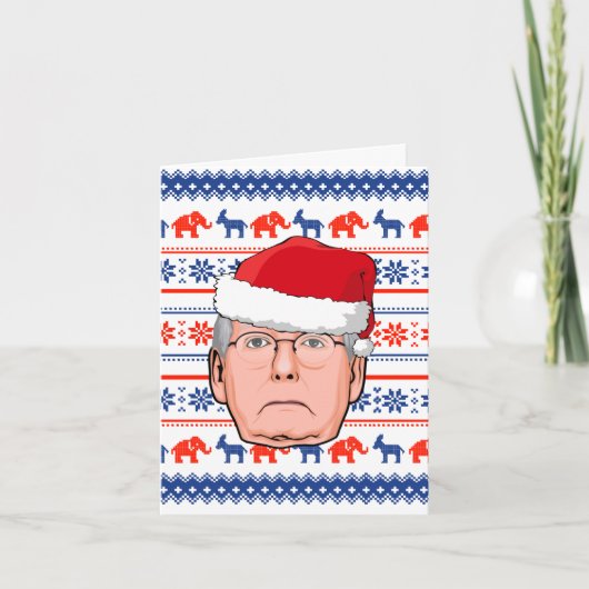 Carte Cadeau de Noël MITCH MCCONNELL (Devant)