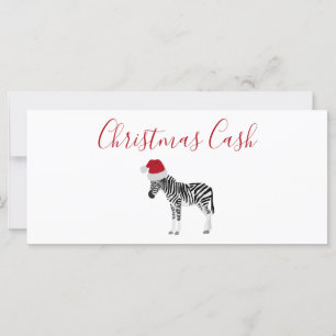 Carte Cadeau de Noël personnalisé Argent de caisse Funny