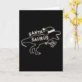 Carte Cadeau de Noël pour enfants dinosaure, costumes de (Fleur jaune)