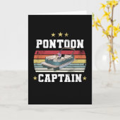Carte Cadeau de Ponton pour le Capitaine de Ponton (Fleur jaune)