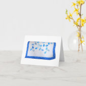 Carte cadeau de Quilting (Fleur jaune)