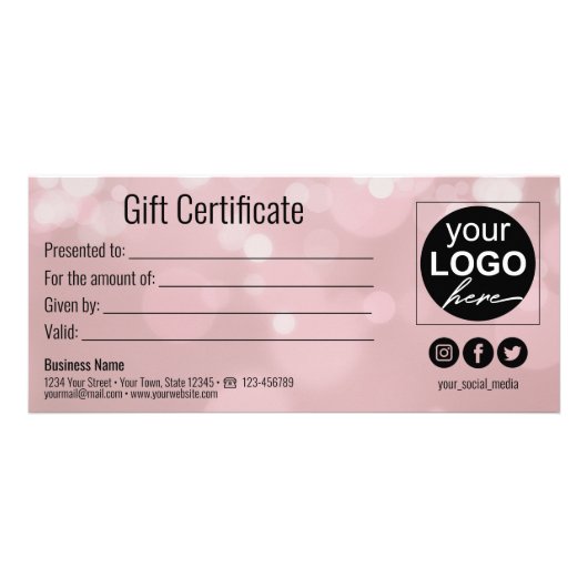 Carte cadeau de Saint Valentin Amour Red Hearts (Dos)