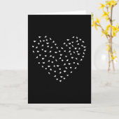 Carte Cadeau de Saint-Valentin Ornithologie & Observatio (Fleur jaune)