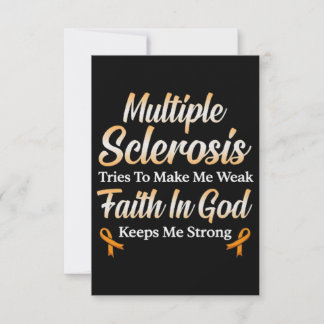 Carte Cadeau de sclérose en plaques