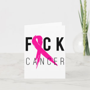 Carte Cadeau de sensibilisation au cancer du sein Retro