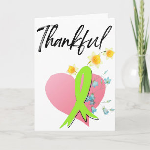 Carte Cadeau de sensibilisation au cœur, chirurgie, réta