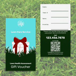 Carte cadeau de service de pelouse gratuite