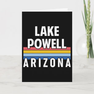 Carte Cadeau de souvenir de vacances Arizona Lake Powell