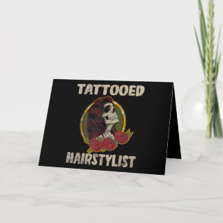 Carte Cadeau de tatouage I Crâne femmes coiffeur