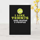 Carte Cadeau de tennis (Fleur jaune)