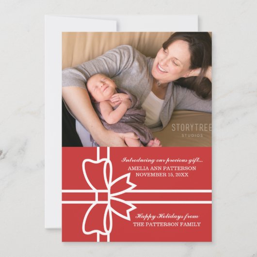 Carte cadeau de vacances Red (Devant)