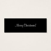 Carte cadeau de vacances Snowflake Edge (Dos)