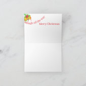 Carte cadeau de vacances : Sonnette de Noël (Intérieur)